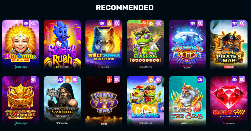 Slots at RocketPlay Casino
